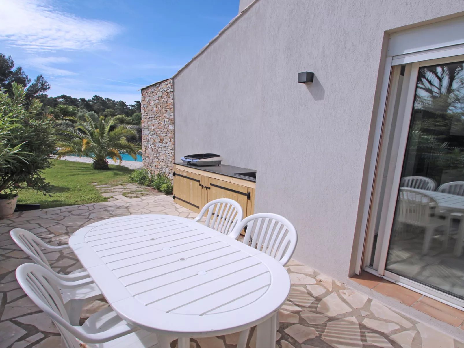 Villa 10 Pers - Piscine privée - Clim - Grimaud - Buiten