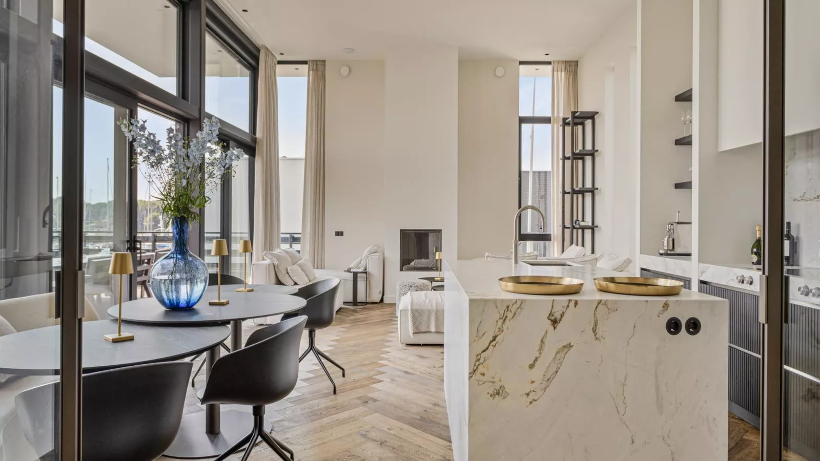 Zilte Watervilla - Keuken