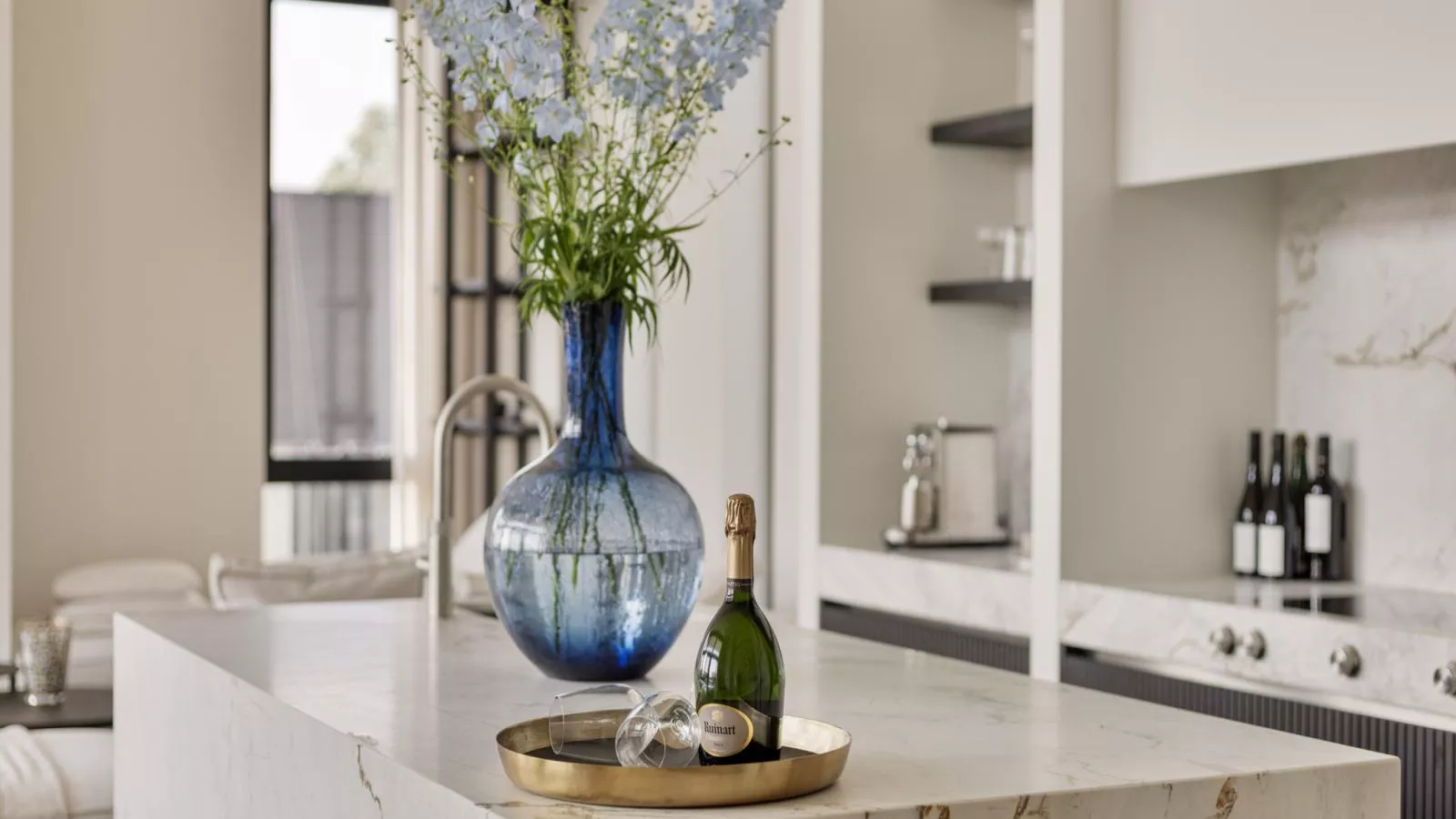 Zilte Watervilla - Keuken