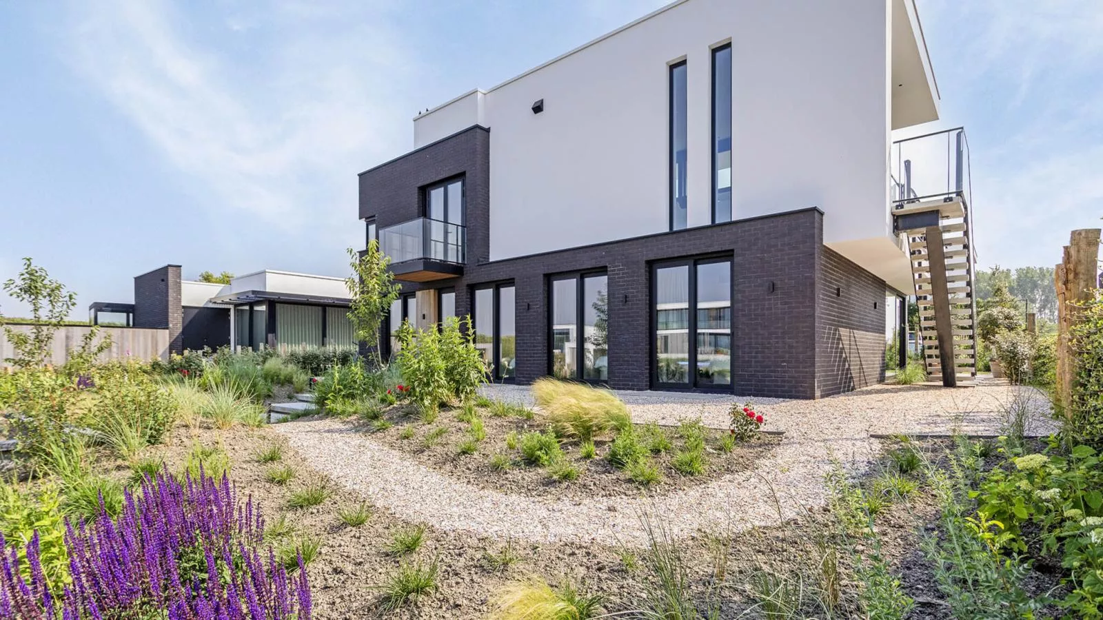 Zilte Watervilla - Buitenkant zomer