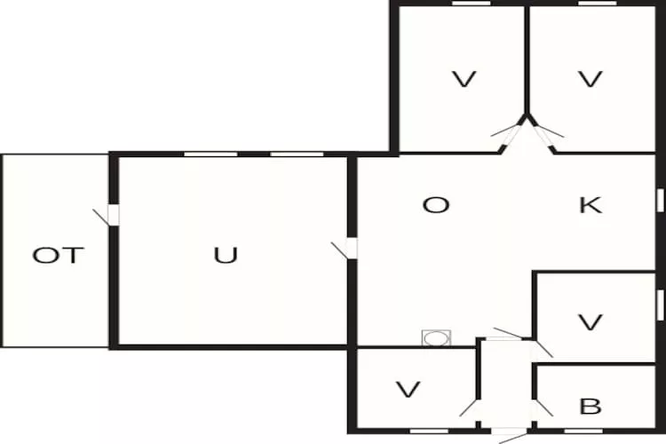 7 persoons vakantie huis in Dannemare - Plattegrond