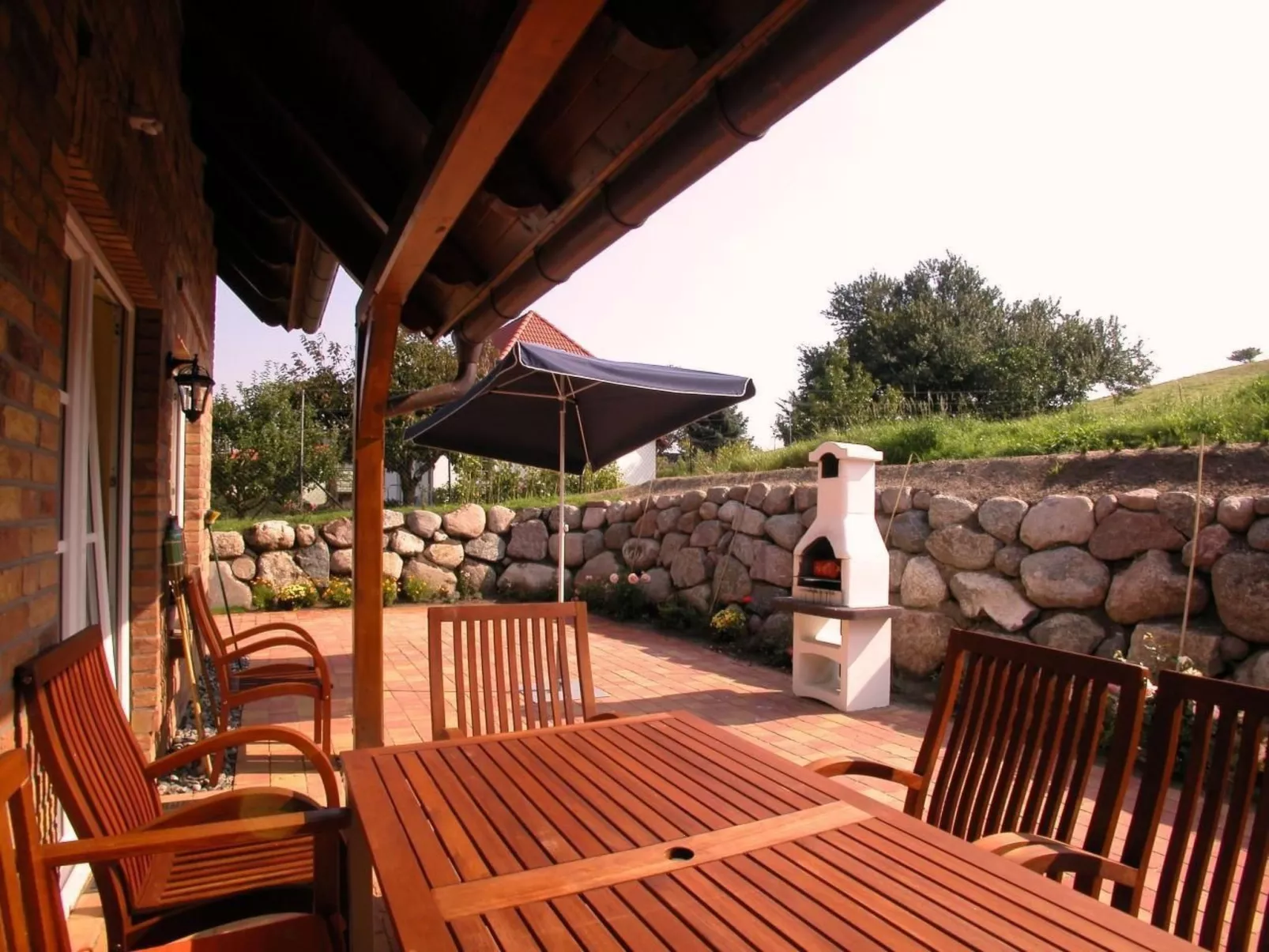 Bel Air in Gager mit Grill und Sauna - Buiten