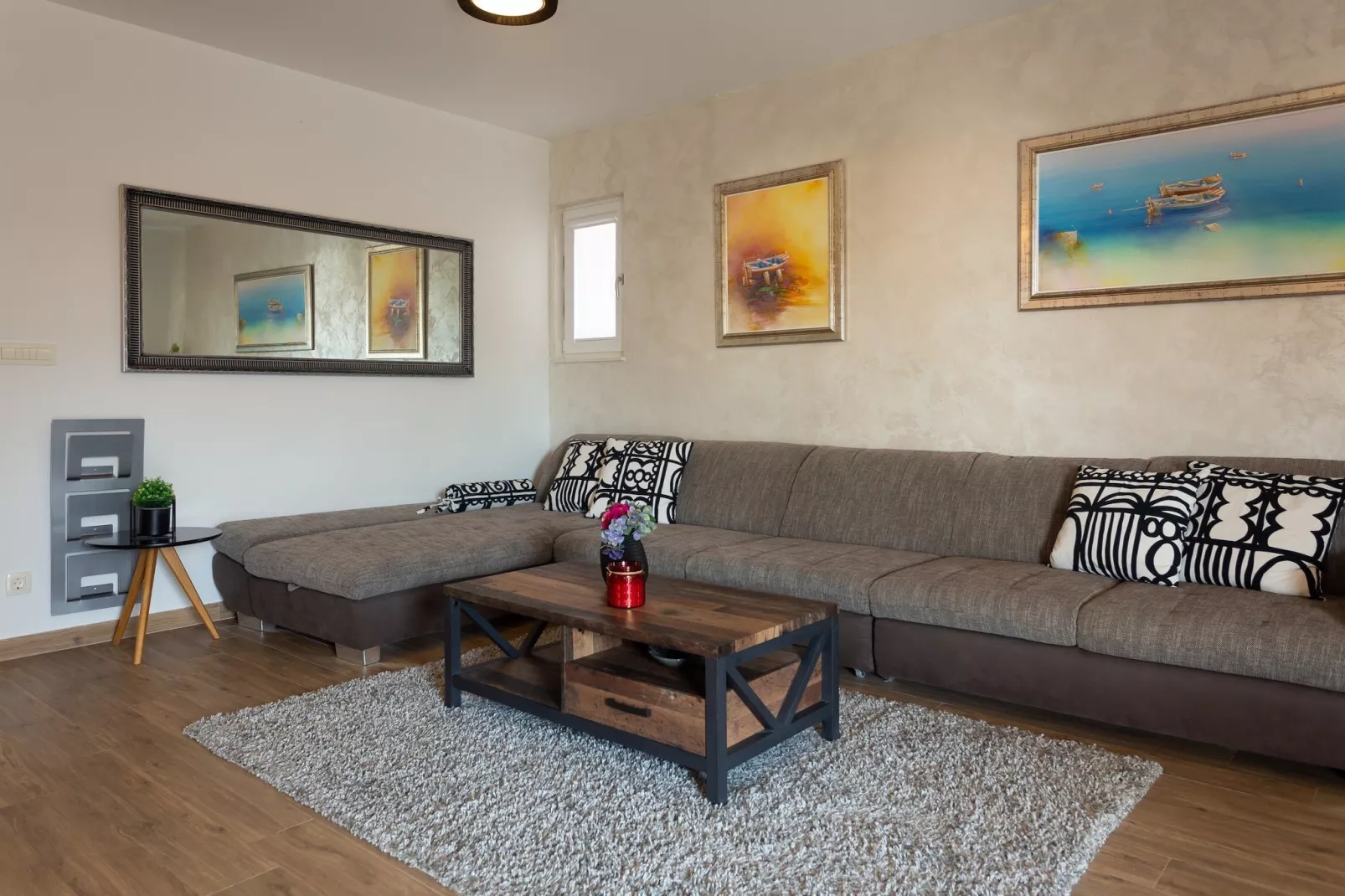 Apartments Aqua - Superior Two Bedroom Apartment with Terrace and Sea View (Aqua 2) - Binnen