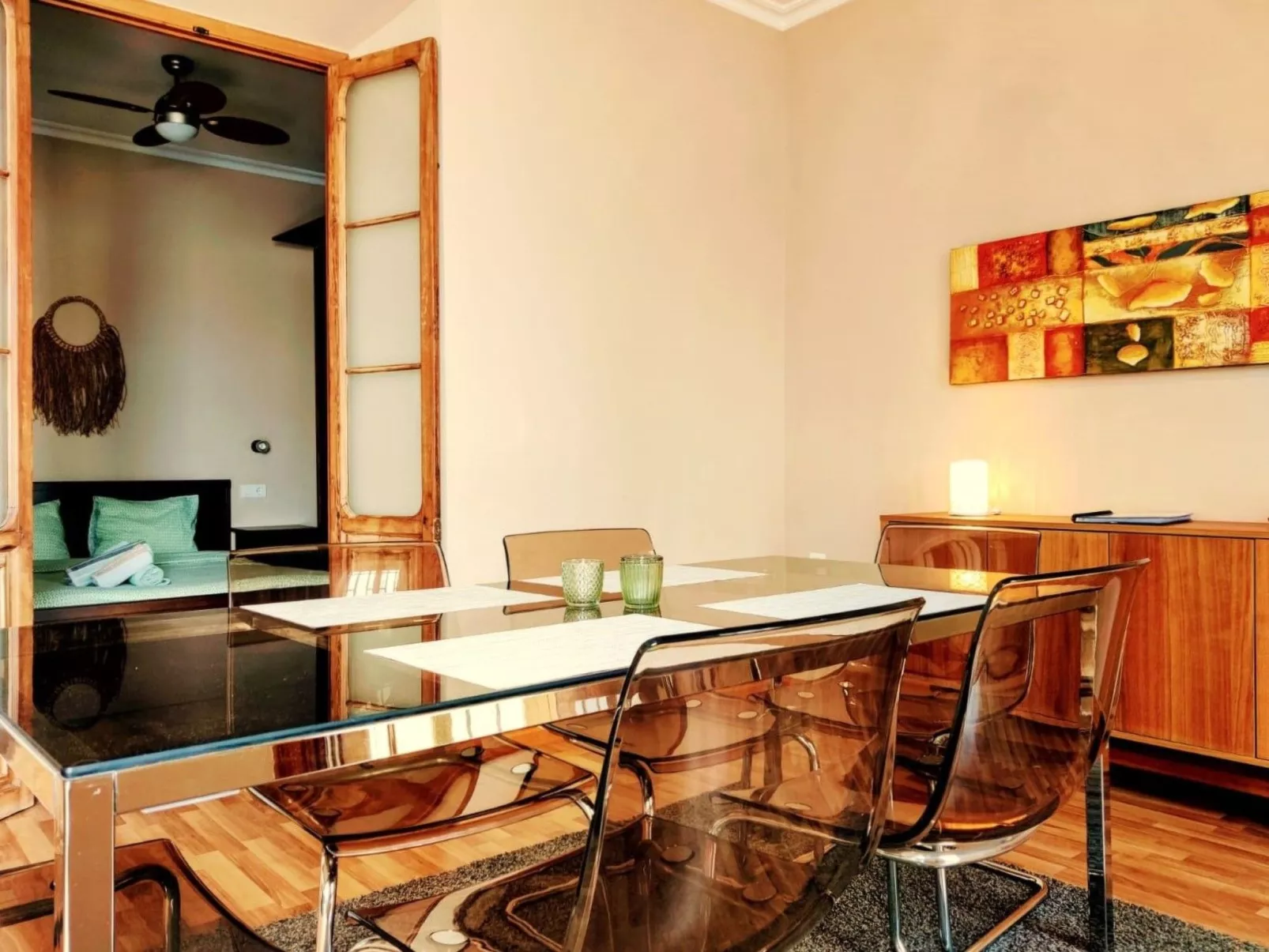 "Sunny Cervantes" mit privatem Balkon - Binnen