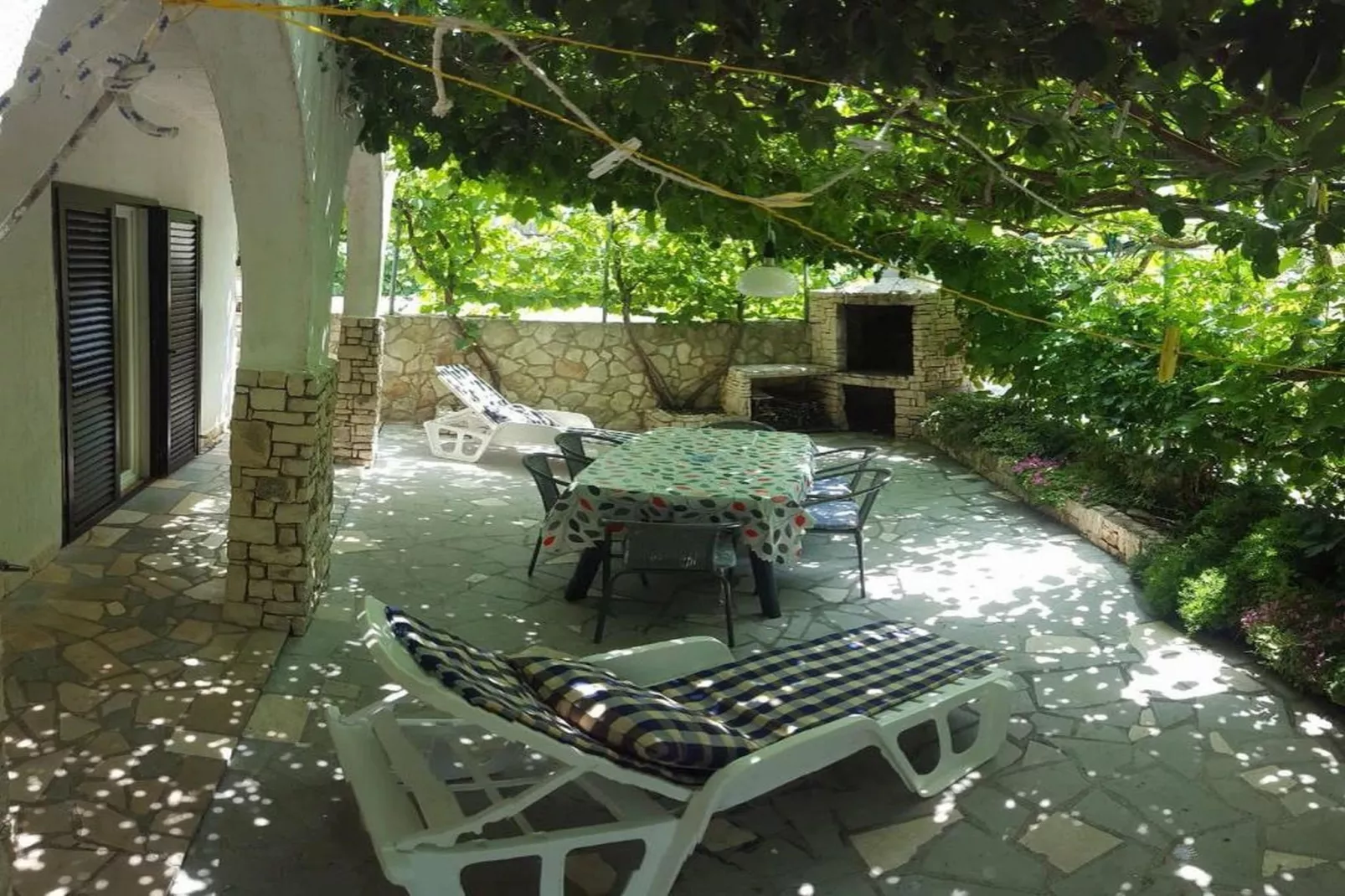 Apartments Katarina - Two Bedroom Apartment with Terrace (A1) - Terras