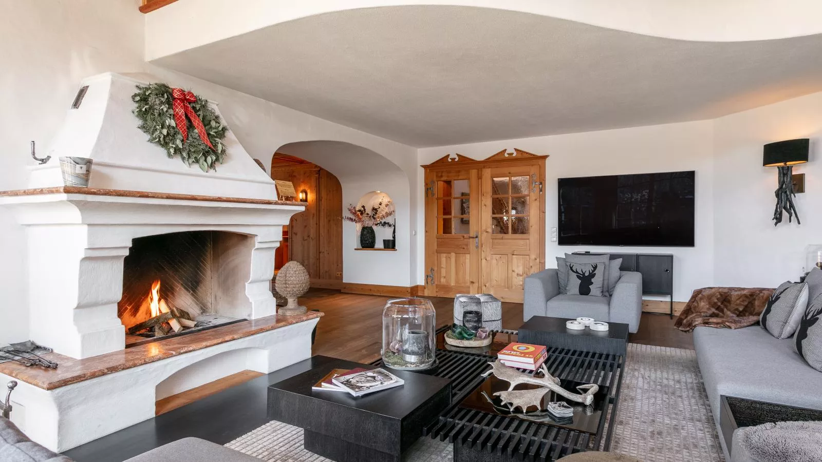 Kitzlodge - Woonkamer