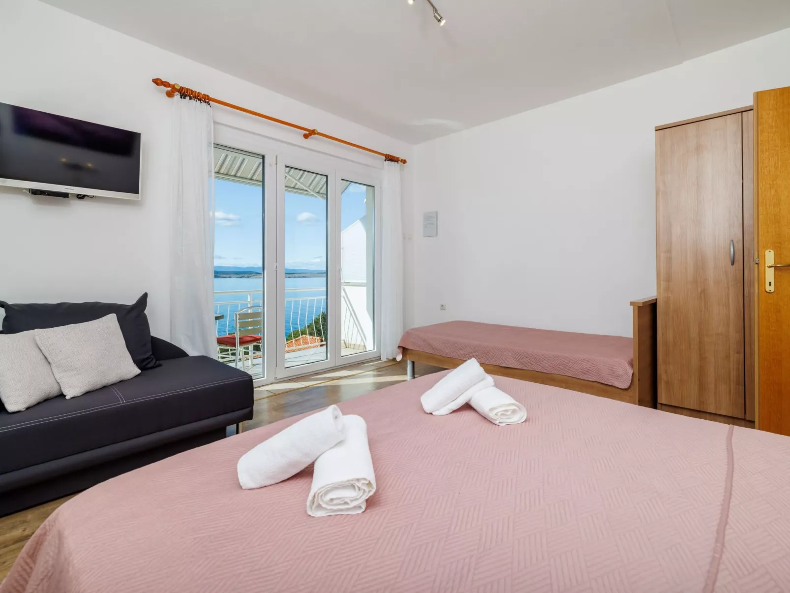 Wohnung mit Meerblick, 100m vom Strand entfernt - Image-tags.info