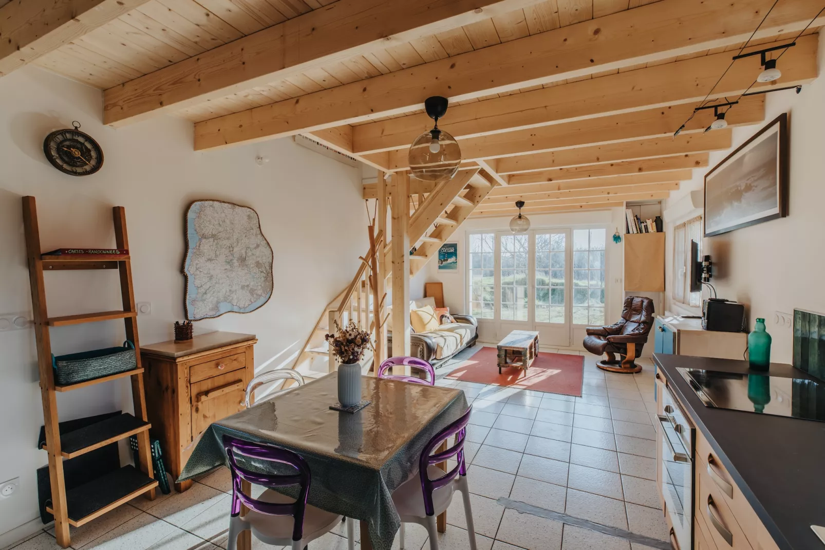 Ferienhaus in Lanildut - Eetkamer