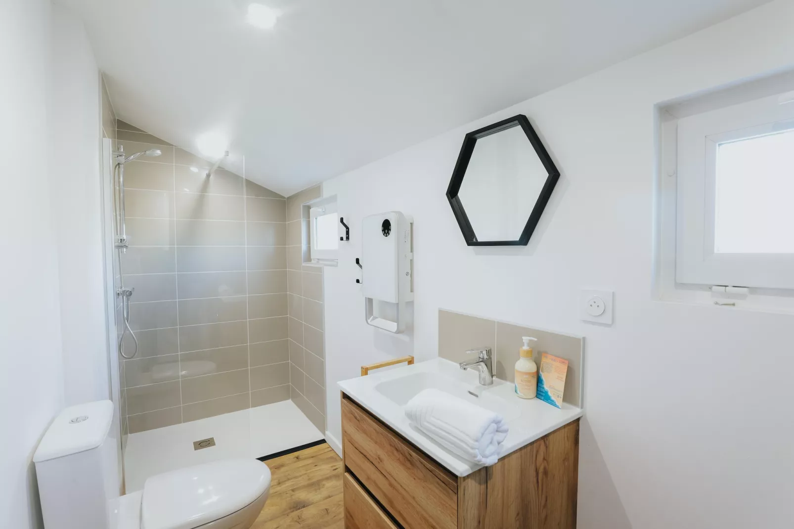 Ferienhaus in Lanildut - Badkamer