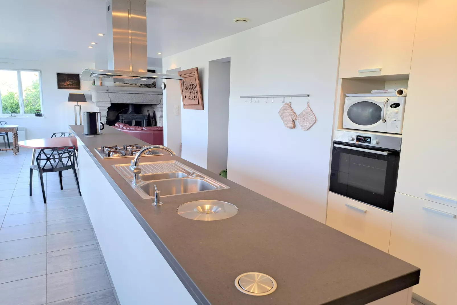 Granitsteinhaus in Nevez - Keuken