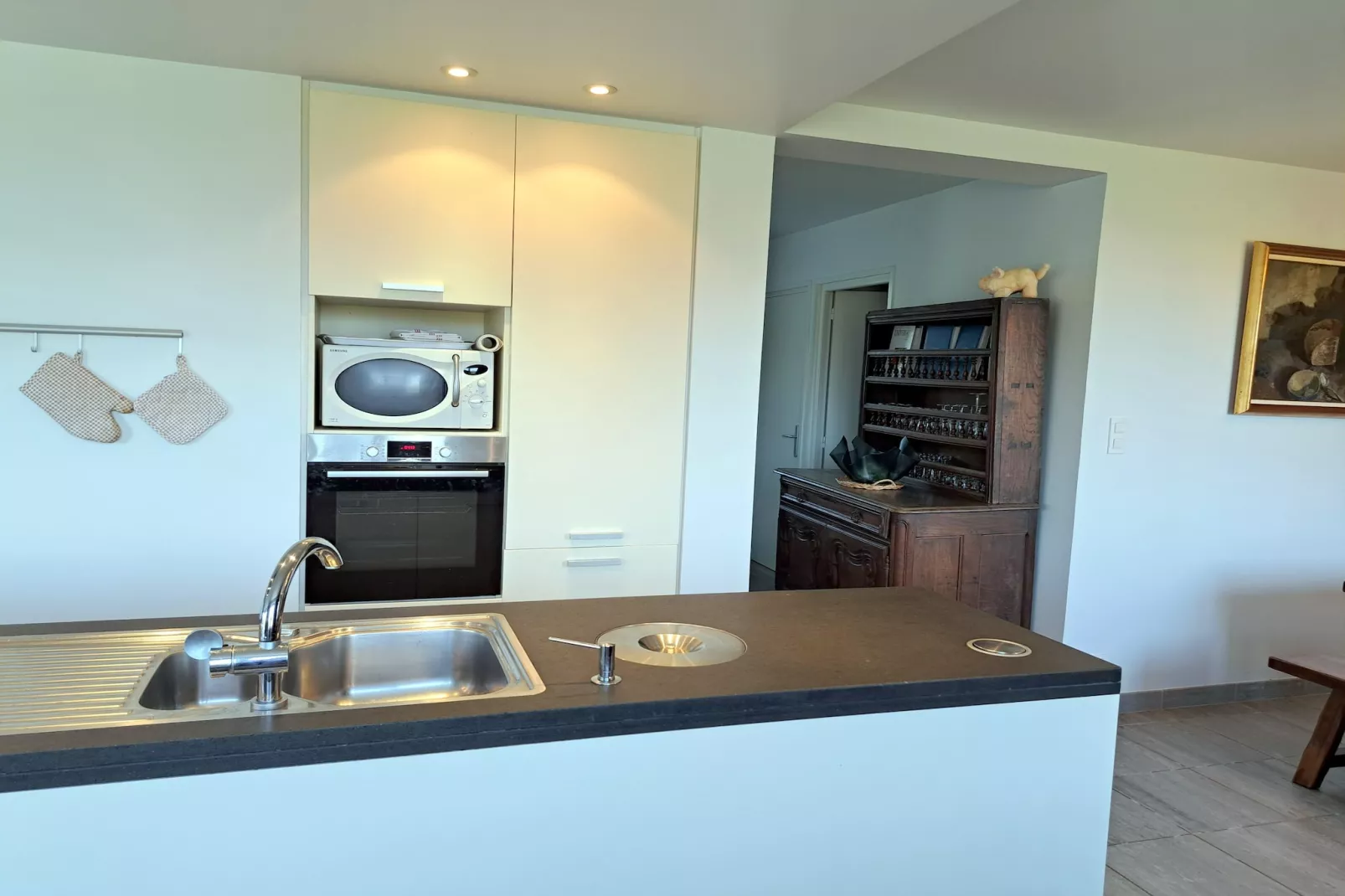 Granitsteinhaus in Nevez - Keuken