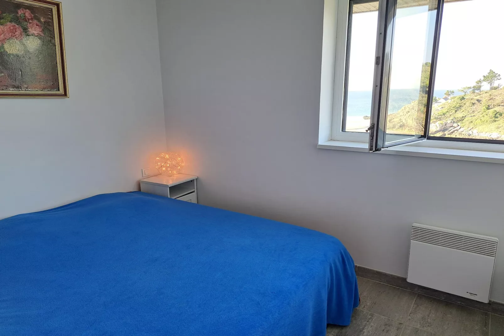 Granitsteinhaus in Nevez - Slaapkamer