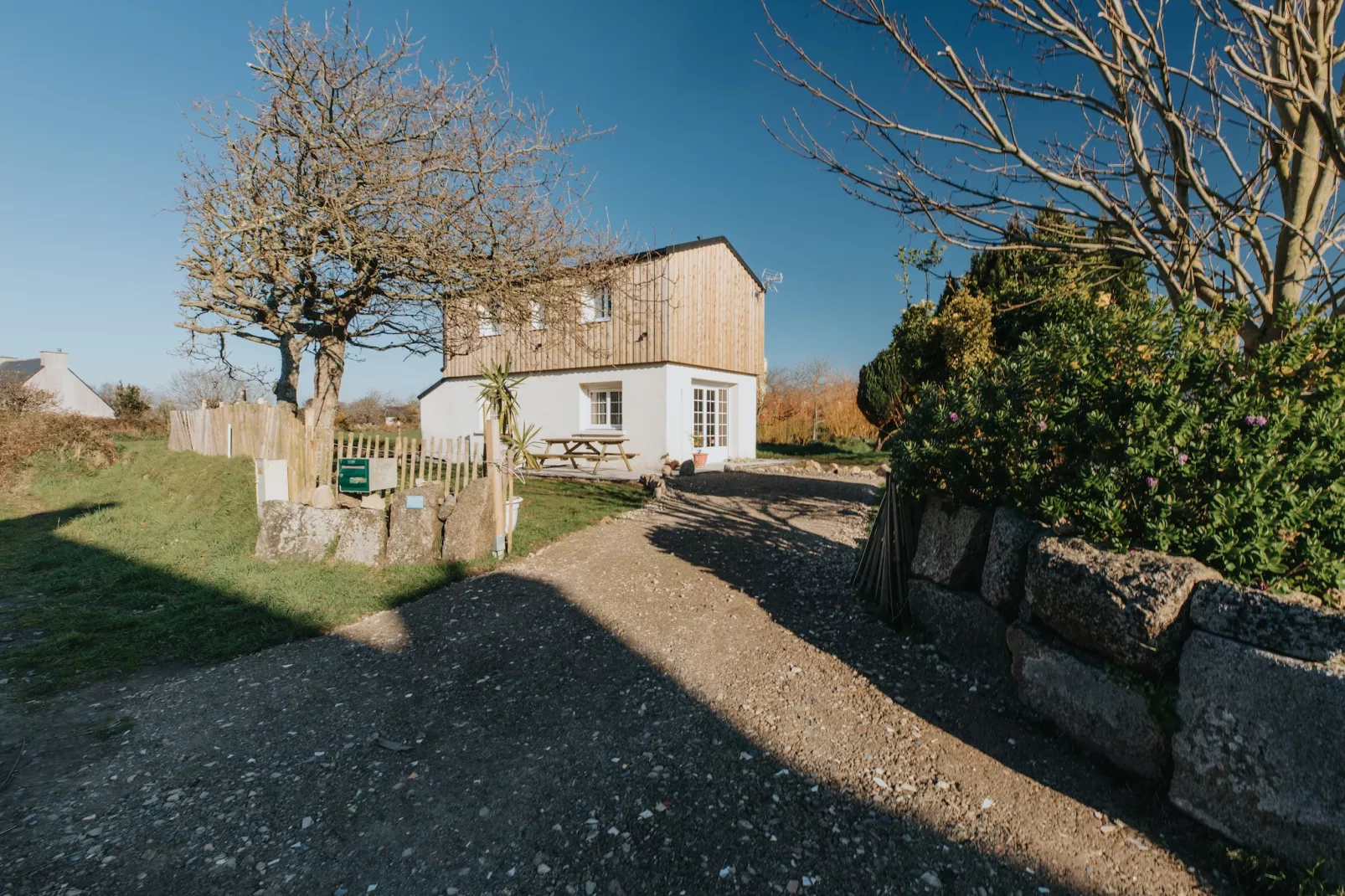 Ferienhaus in Lanildut - Buitenkant zomer