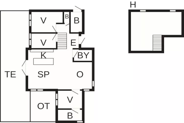 10 persoons vakantie huis in Strøby - Plattegrond