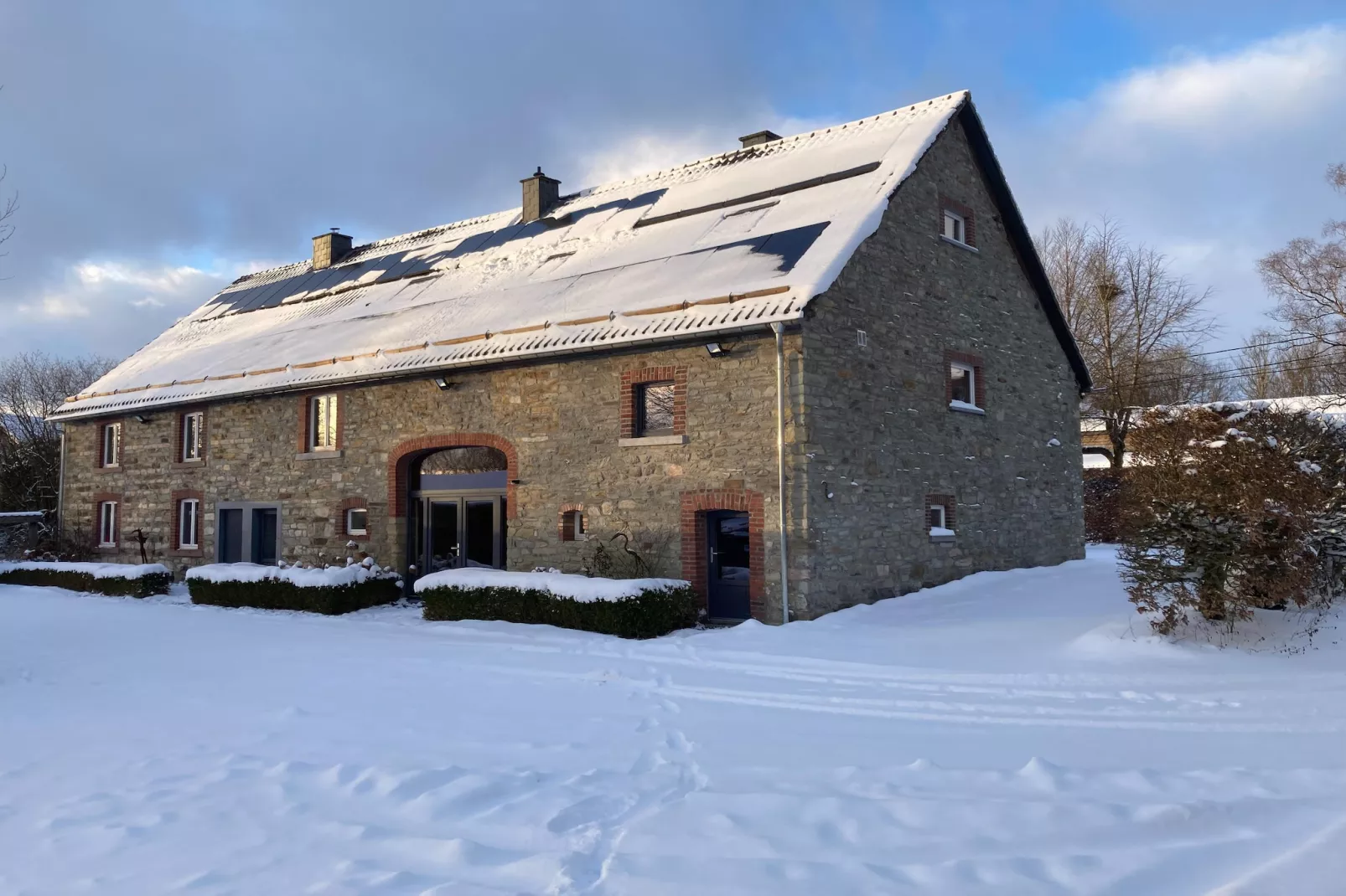 Domaine des Bouts de Fagnes - Exterieur winter