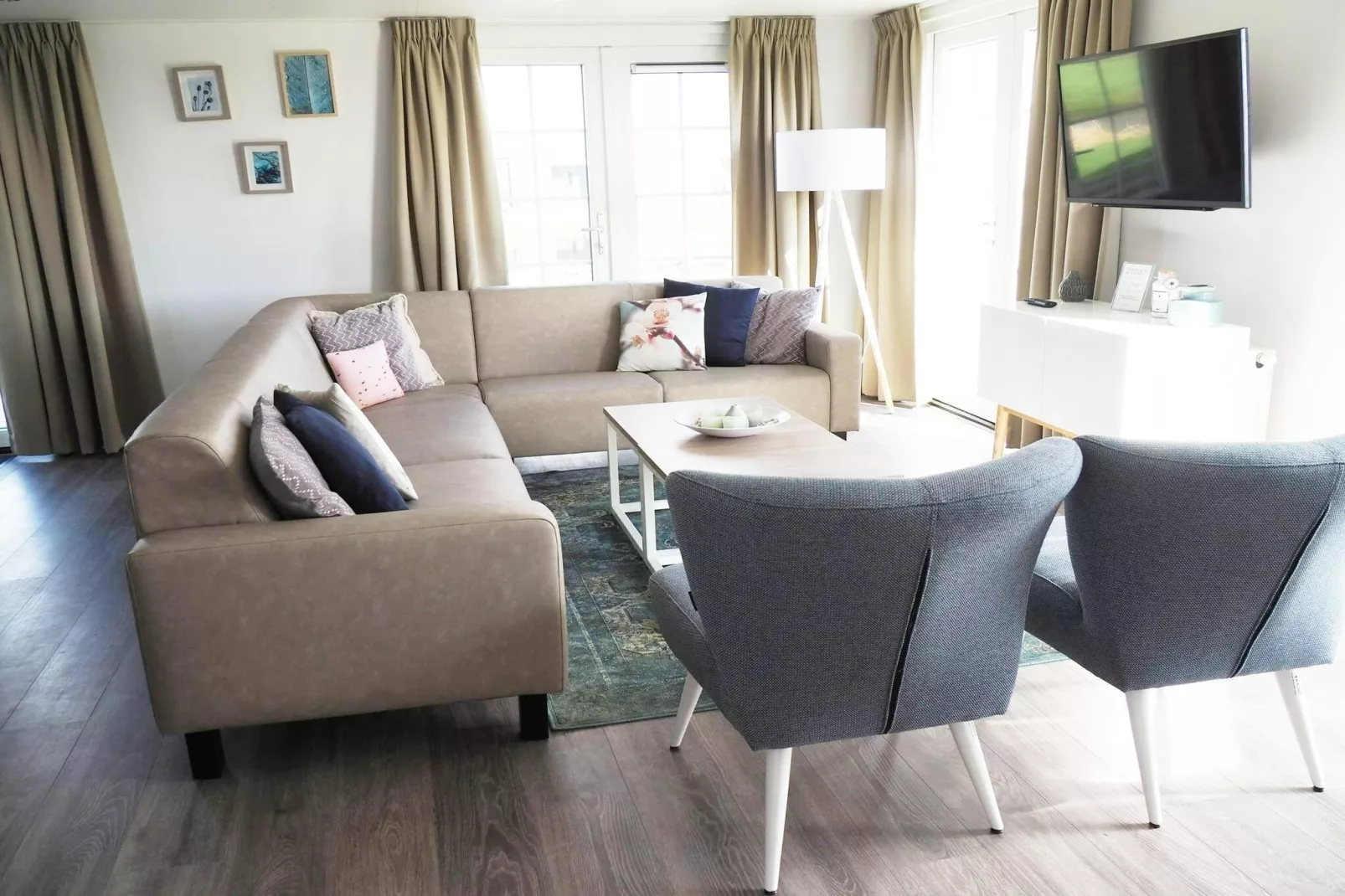 Tulpenhof Villa  10 personen - Woonkamer