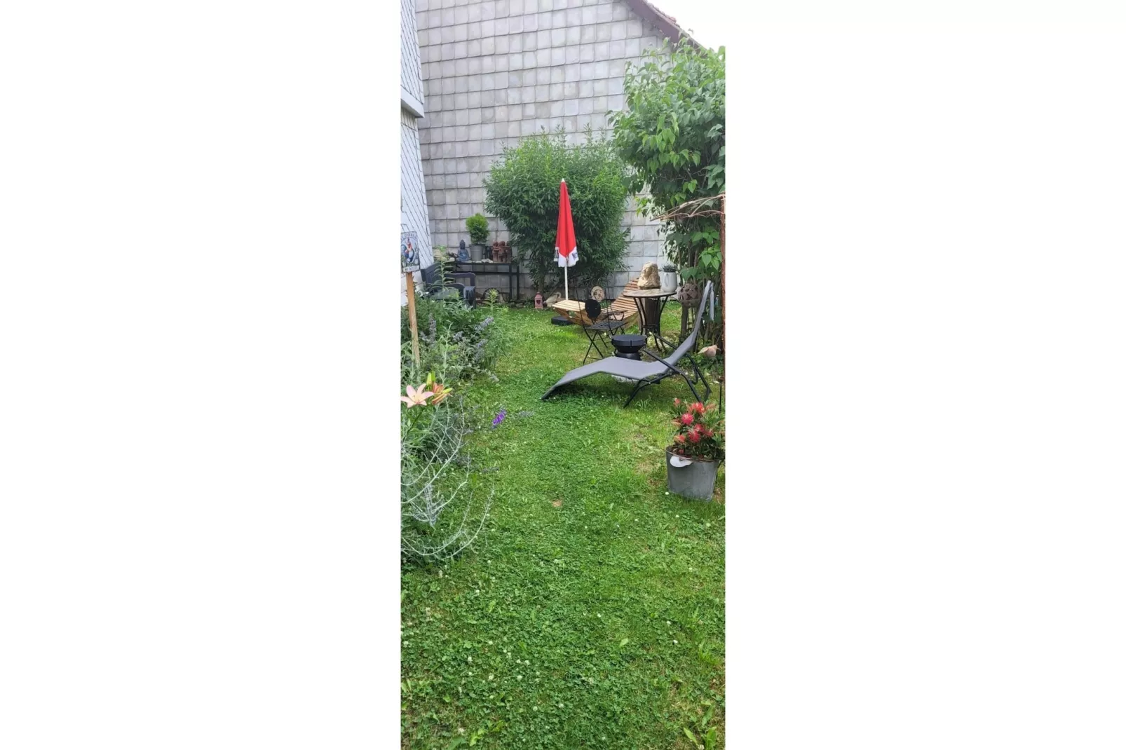 Ferienwohnung Christina - Tuinen zomer