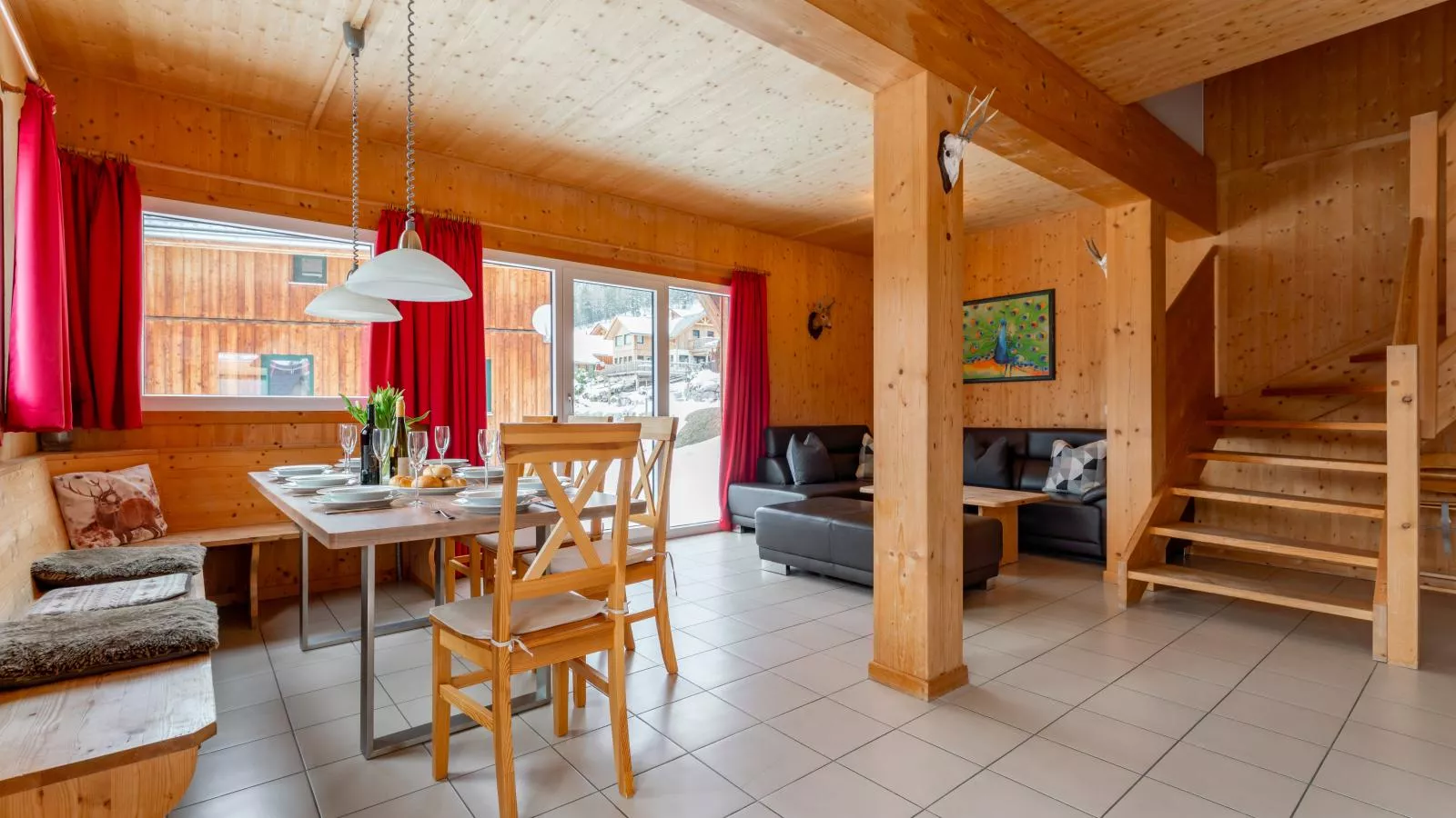 Gipfelzauber - Woonkamer