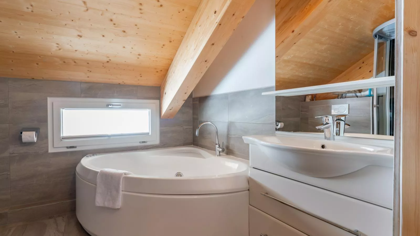 Das Edelweiss - Badkamer