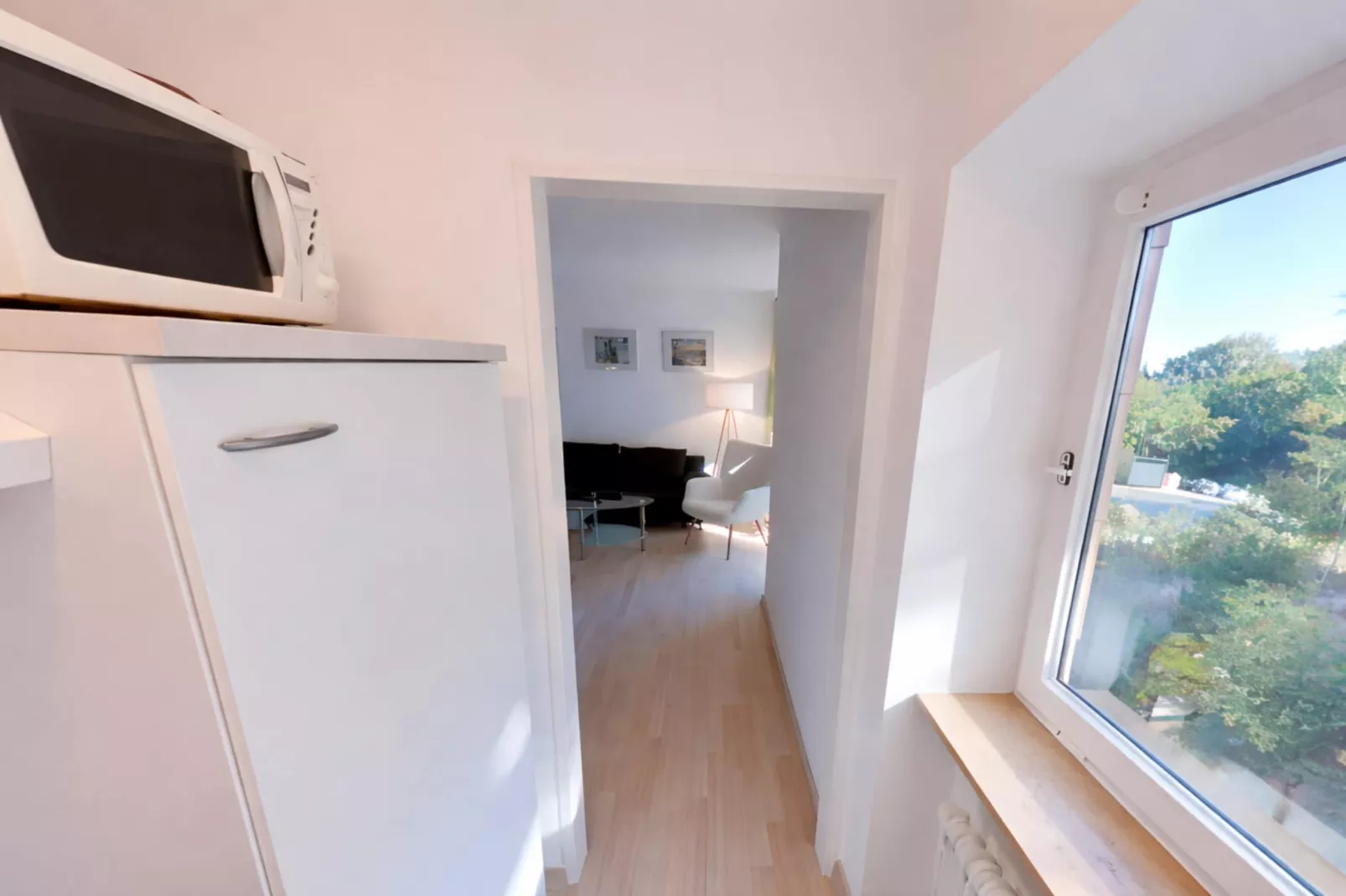 2x Typ A Standard - Fewo Family Comfort L96 - Keuken