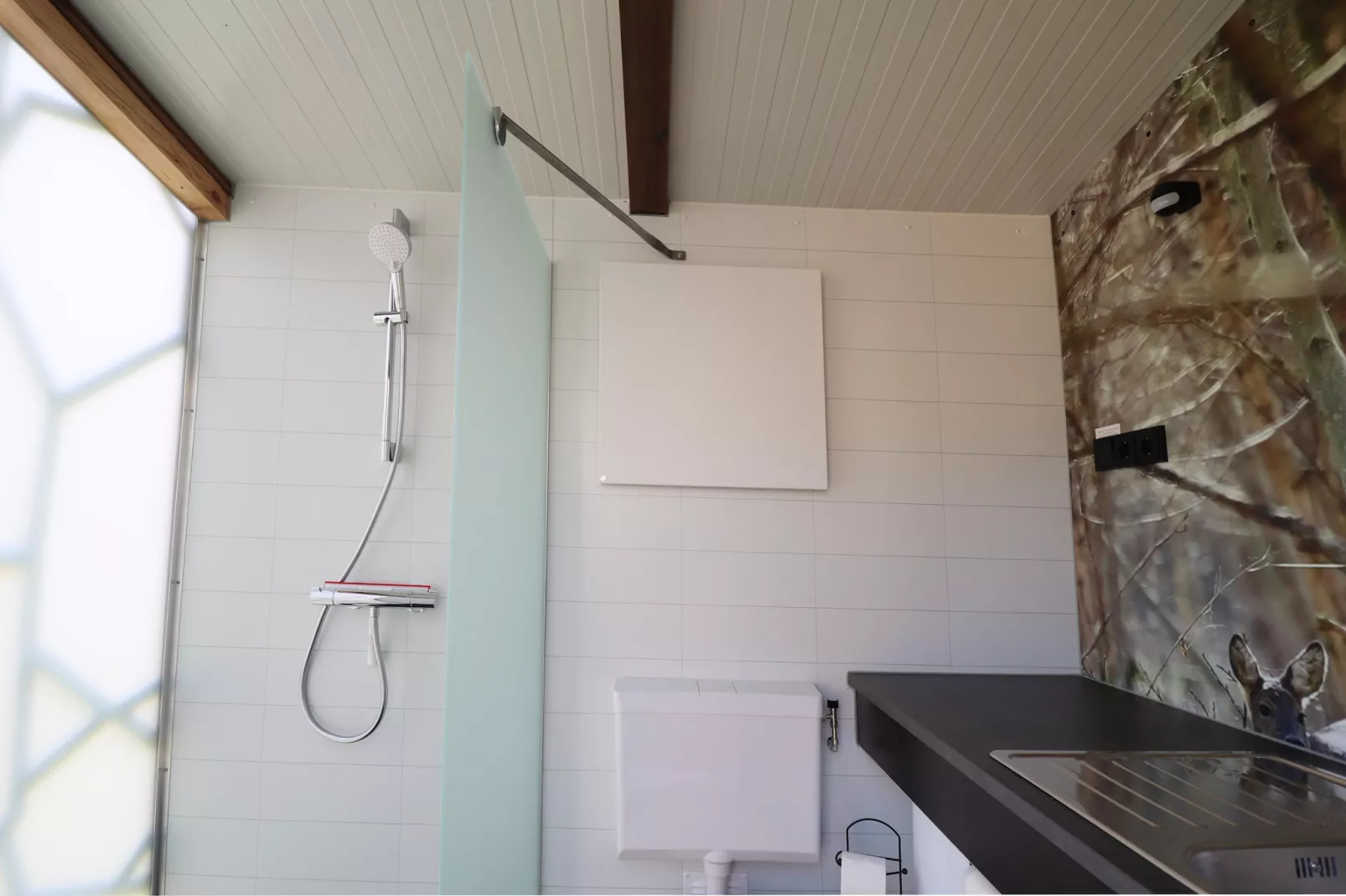 Tentlodge Partijs Wellness met sauna en prive-bad-2p - Badkamer