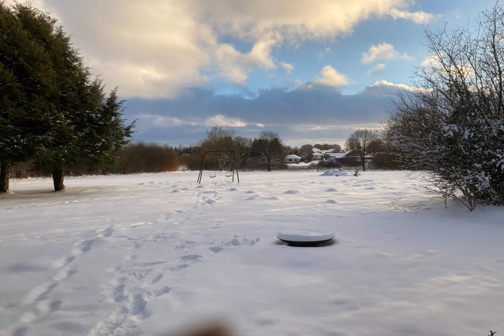Domaine des Bouts de Fagnes - Uitzicht winter