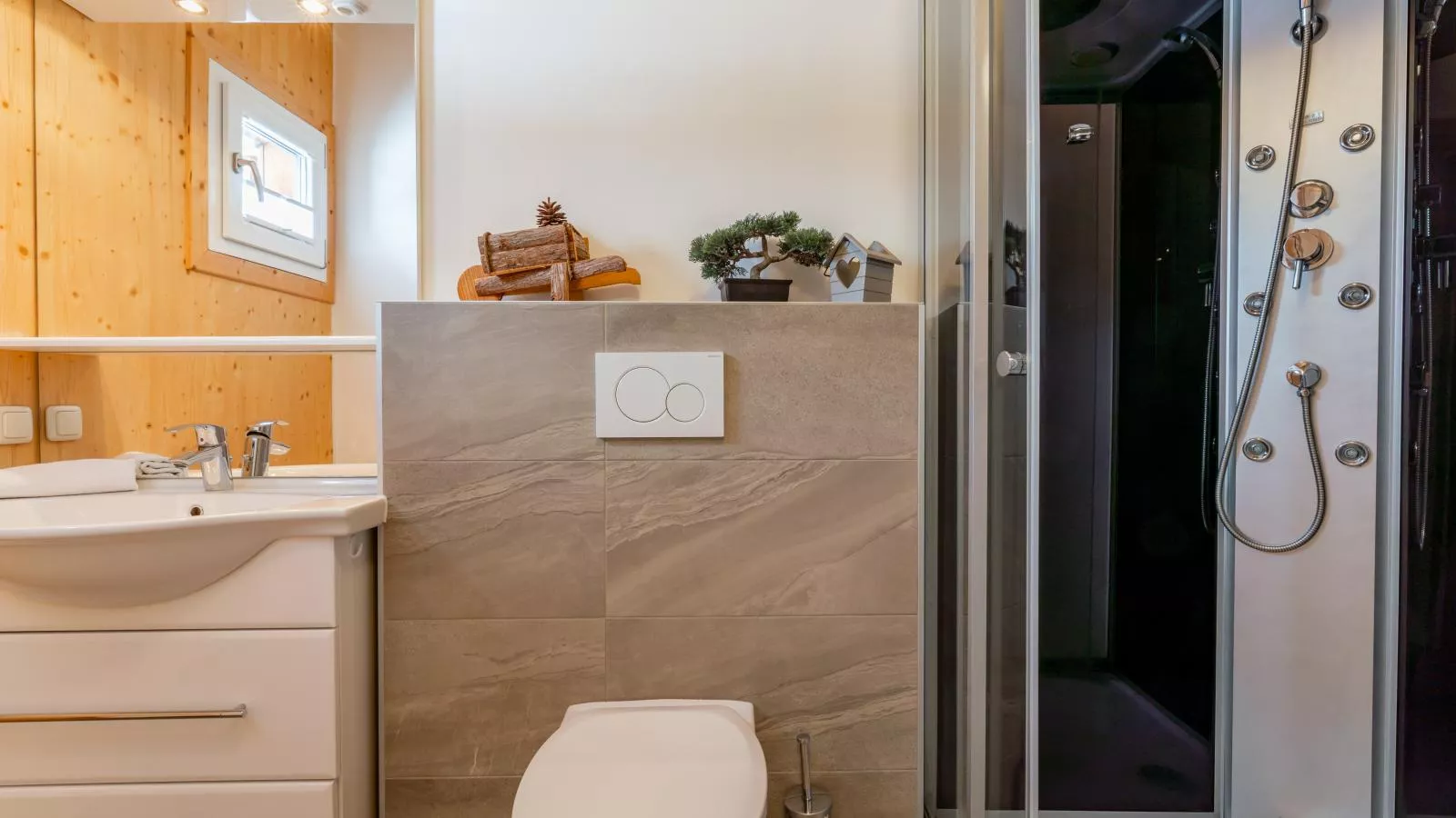 Das Edelweiss - Badkamer