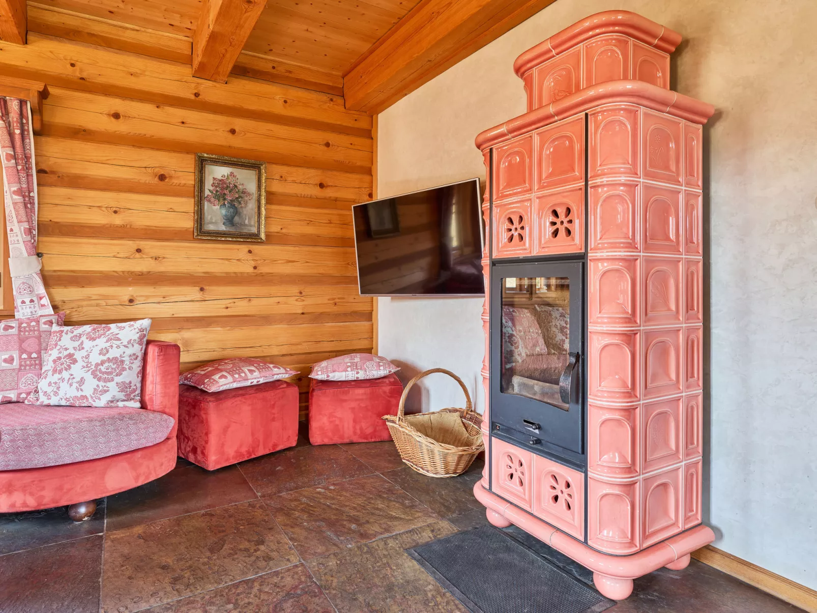 Timber Lodge with Hydromassage - Binnen