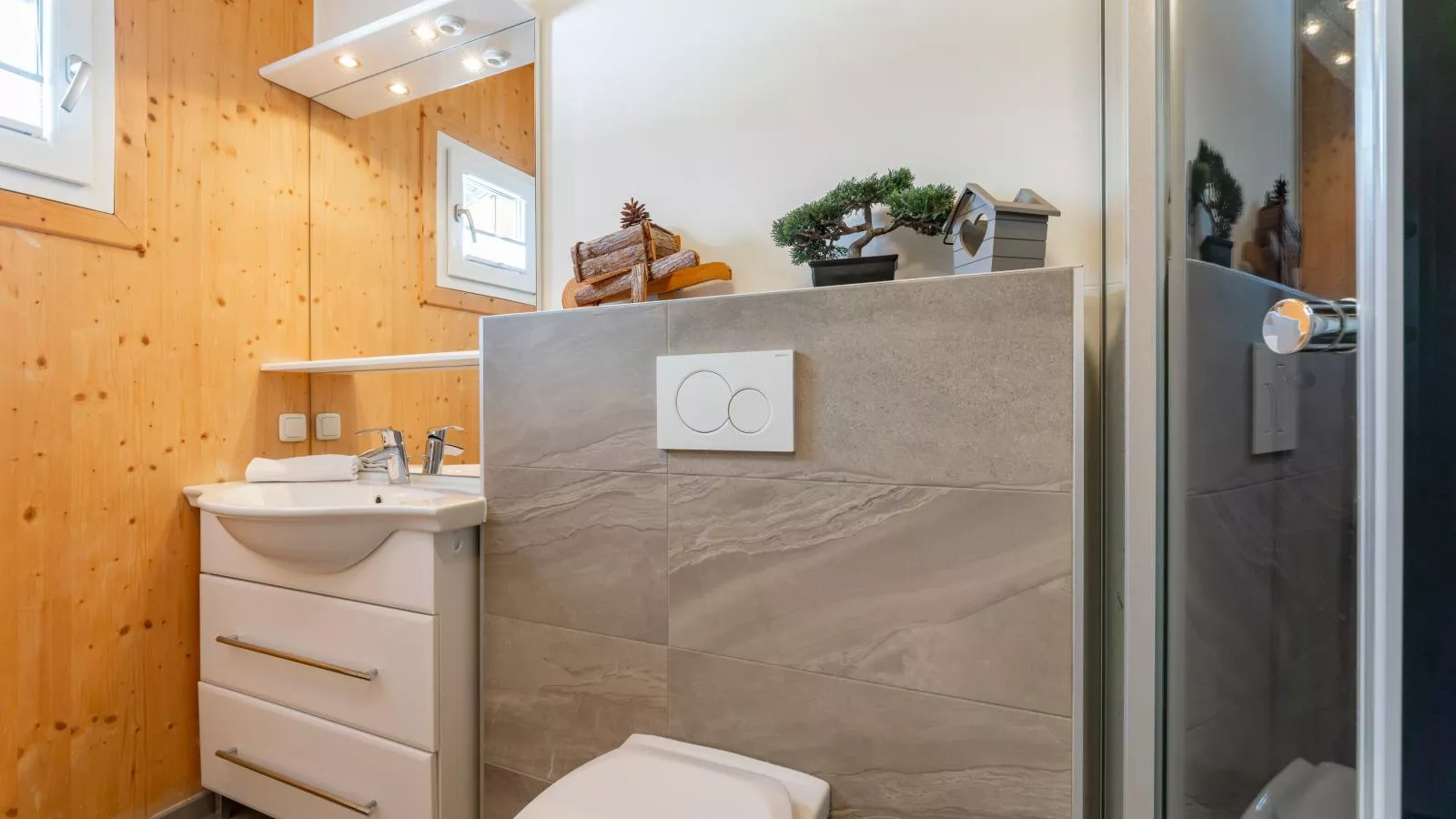 Das Edelweiss - Badkamer