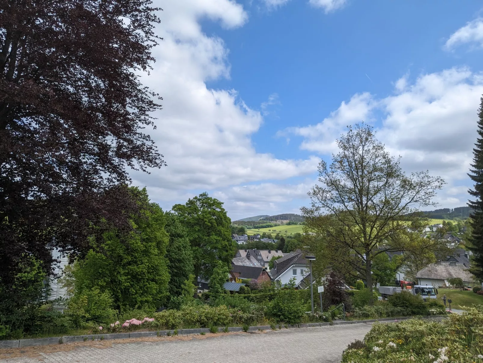 Gästehaus Grönebach mit Pool - Buiten