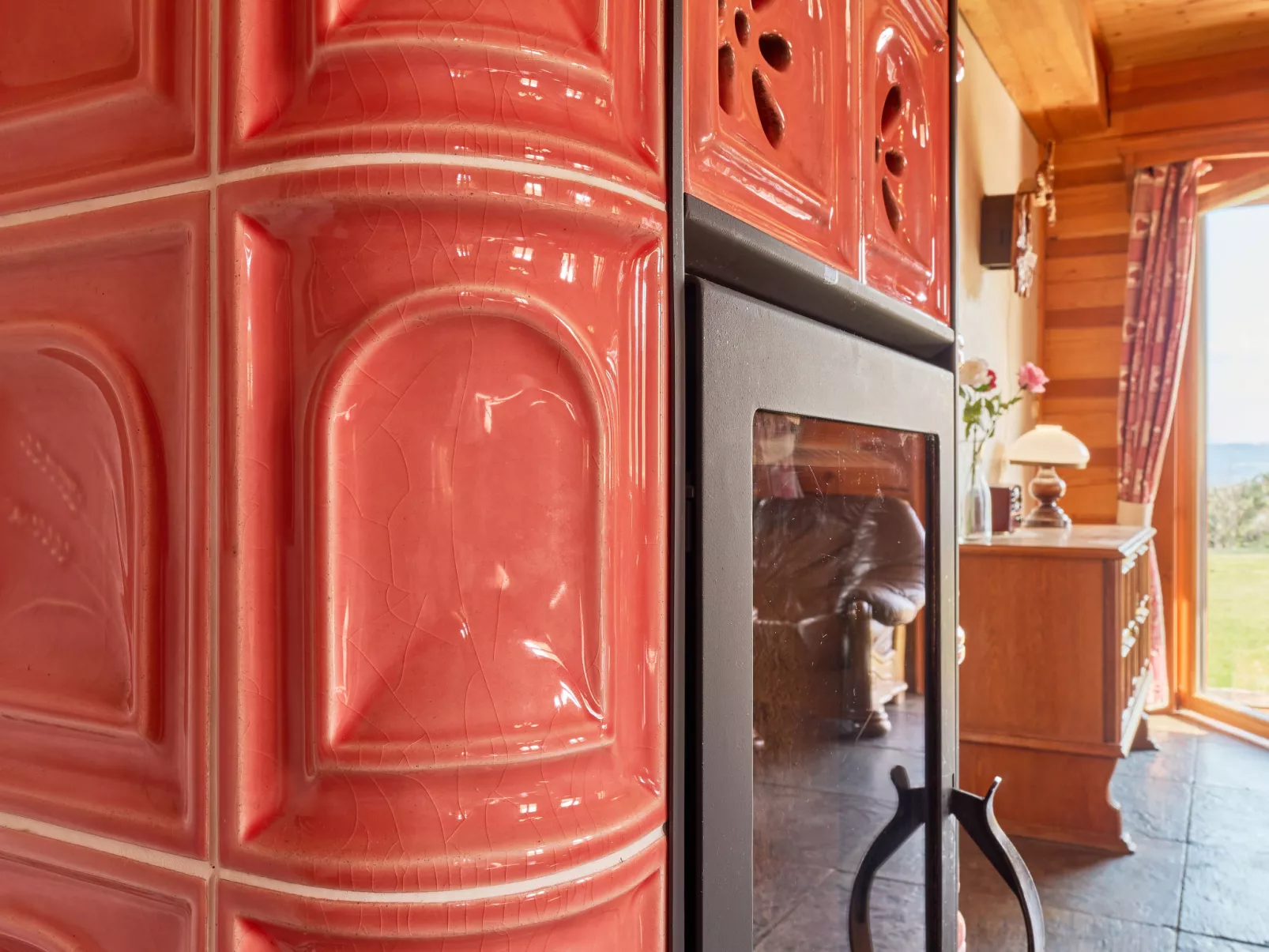 Timber Lodge with Hydromassage - Binnen