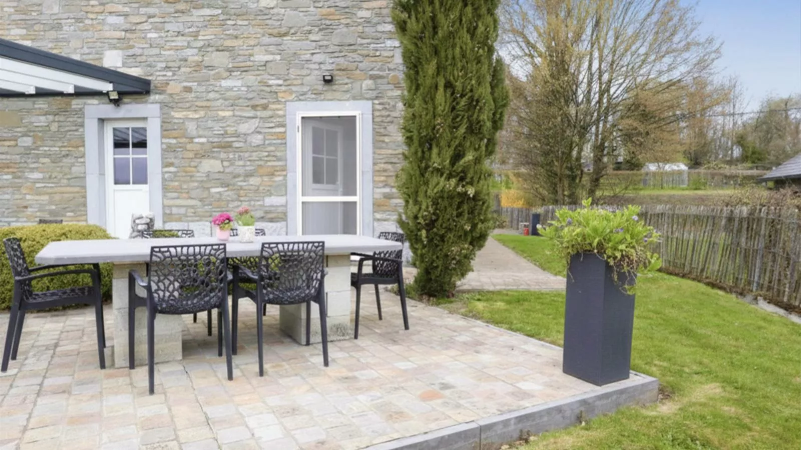 Gite de Temme - Terrasbalkon