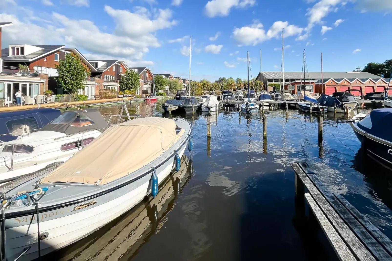 Havenzicht - Gebieden zomer 1km