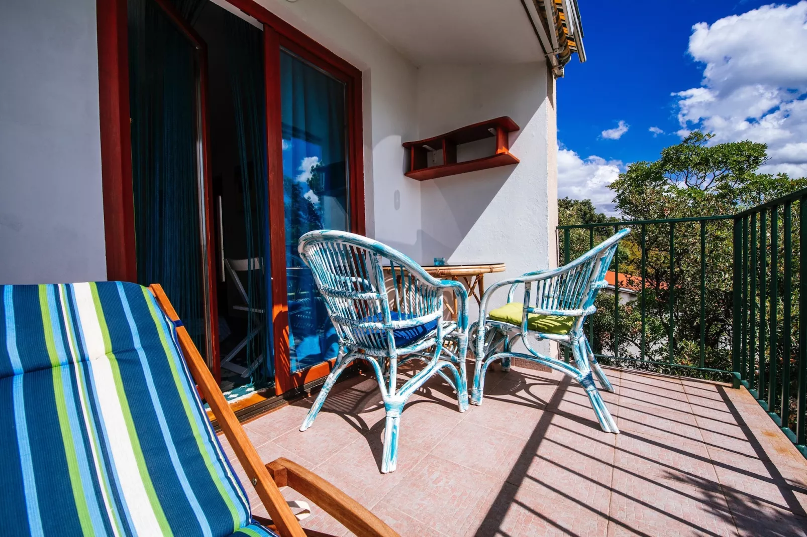 Beachfront  house Dunja - Terrasbalkon