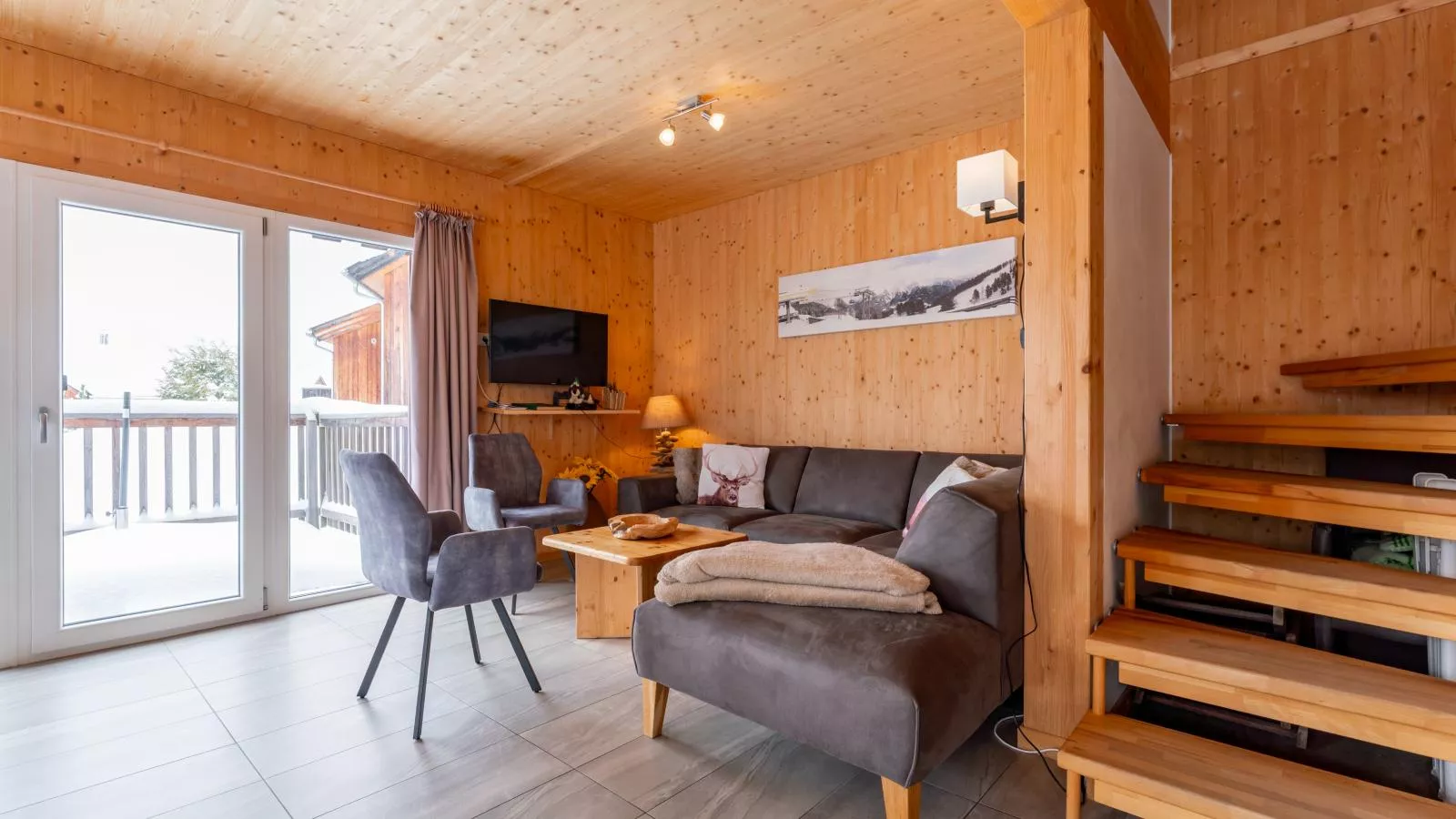 Das Edelweiss - Woonkamer