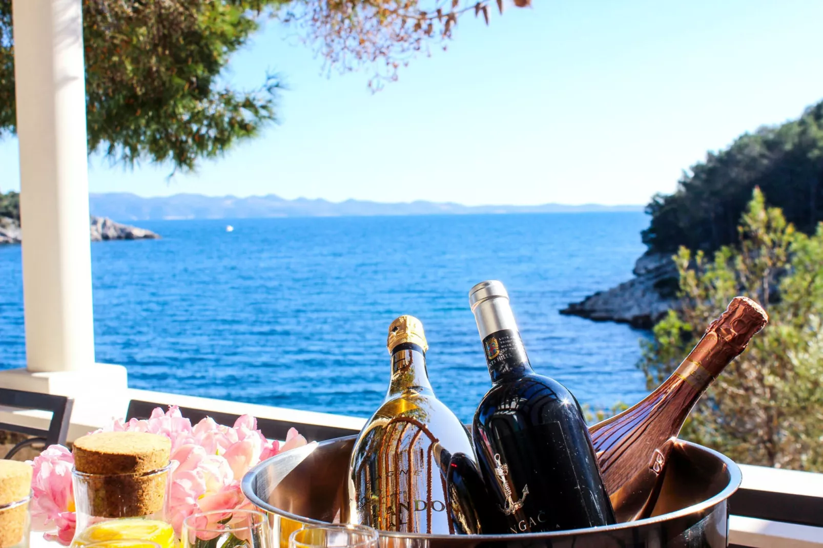 Seafront villa Marella - Terras