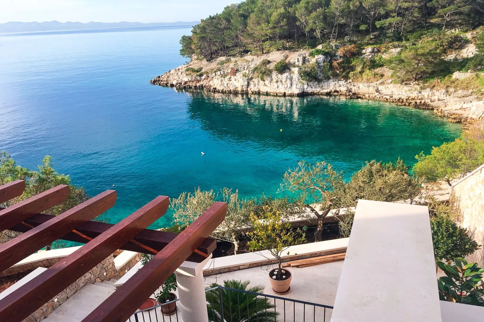 Seafront villa Marella - Terras