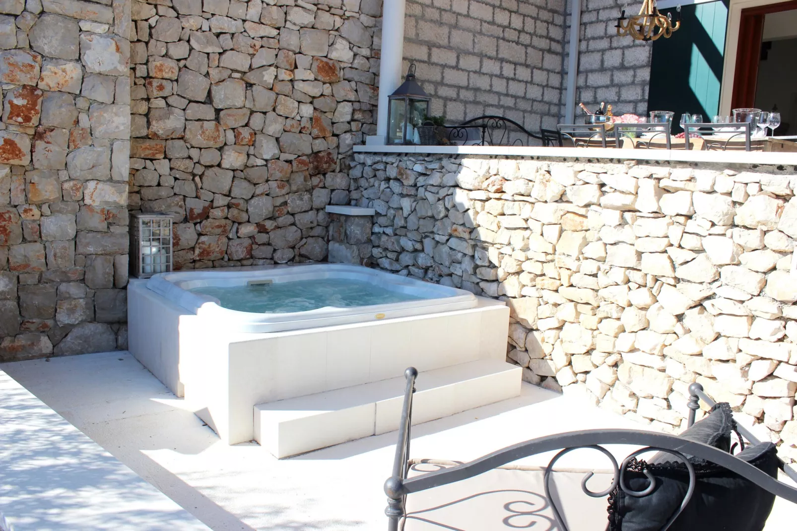 Seafront villa Marella - Terras