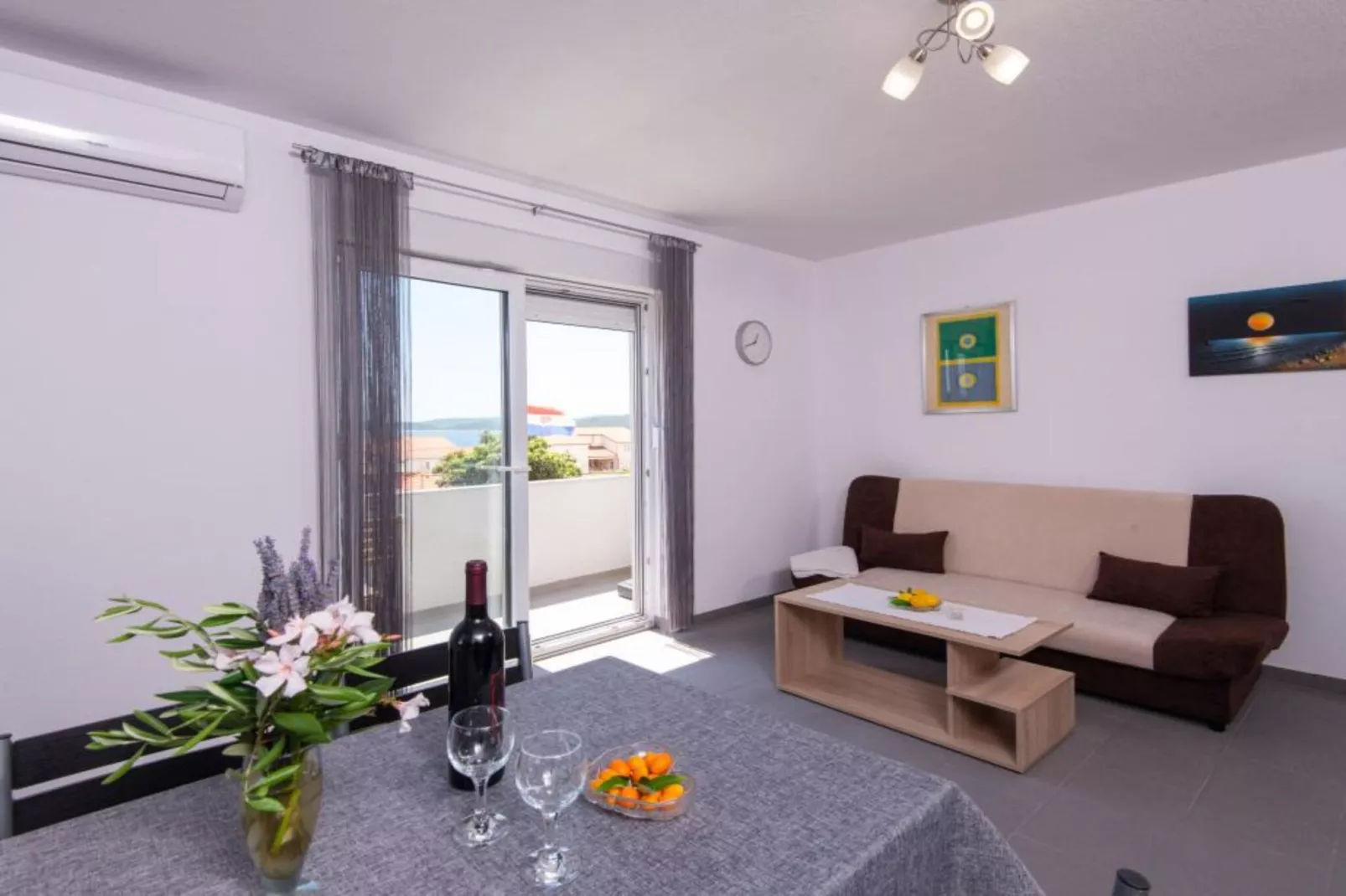 Peaceful Apartments Harfa- One Bedroom Apartment with Balcony and Partial Sea View 2