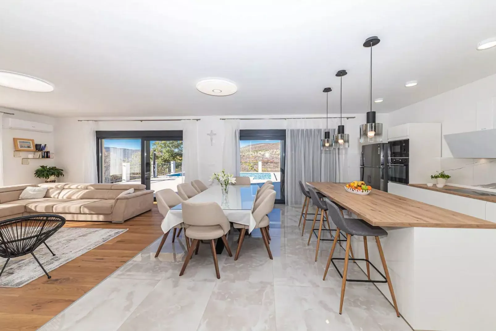 Luxurious Sanctuary Villa Primorski Dolac with Pool - Three Bedroom Villa with Pool