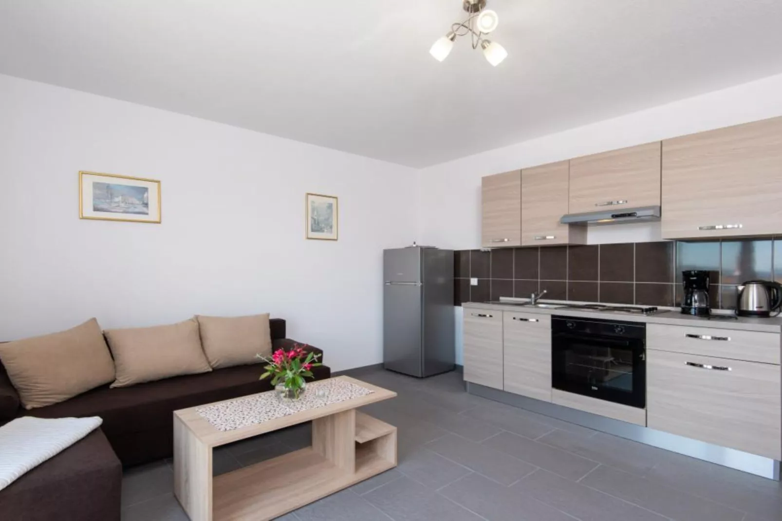 Peaceful Apartments Harfa-One Bedroom Apartment with Balcony and Partial Sea View 1