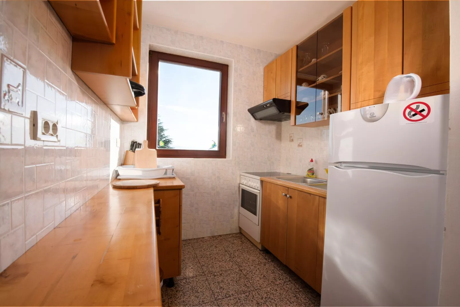 Cozy Icici Apartment with Sea view - Two Bedroom Apartment with Sea View - Keuken
