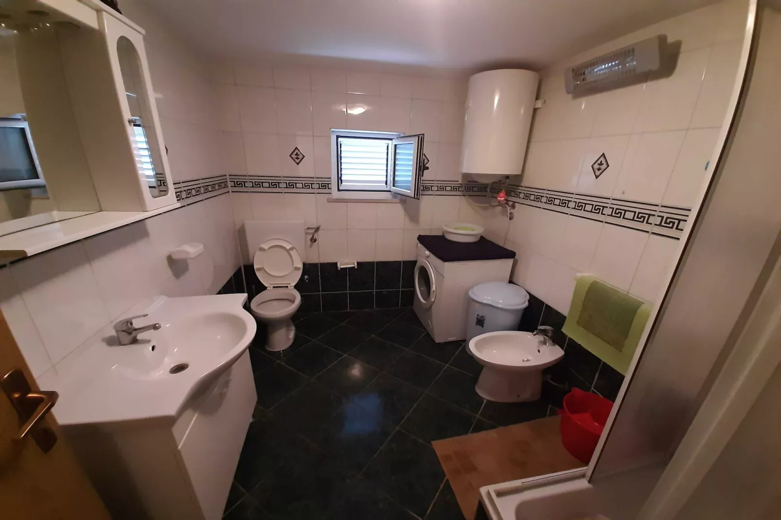 Cozy Apartments with Private Balcony Vinisce - Standard One Bedroom Apartment (Owner II) - Badkamer