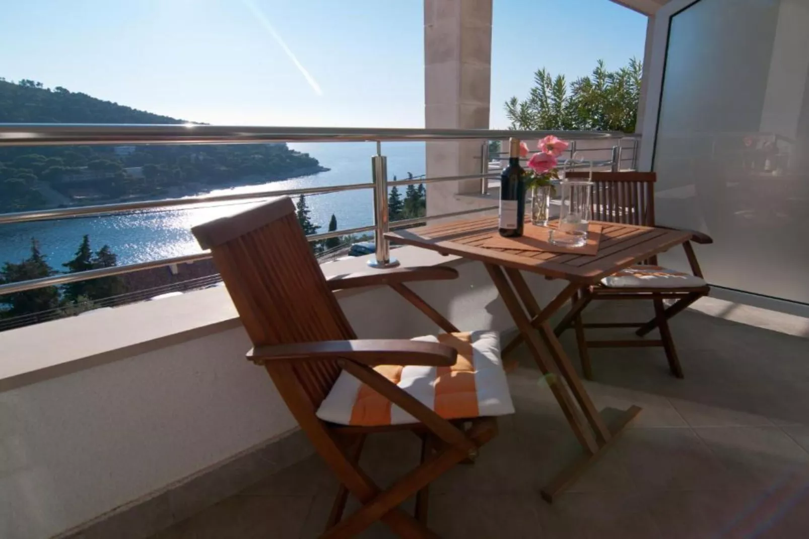 One-Bedroom Apartment With Balcony And Sea View (Deluxe) - Terrasbalkon