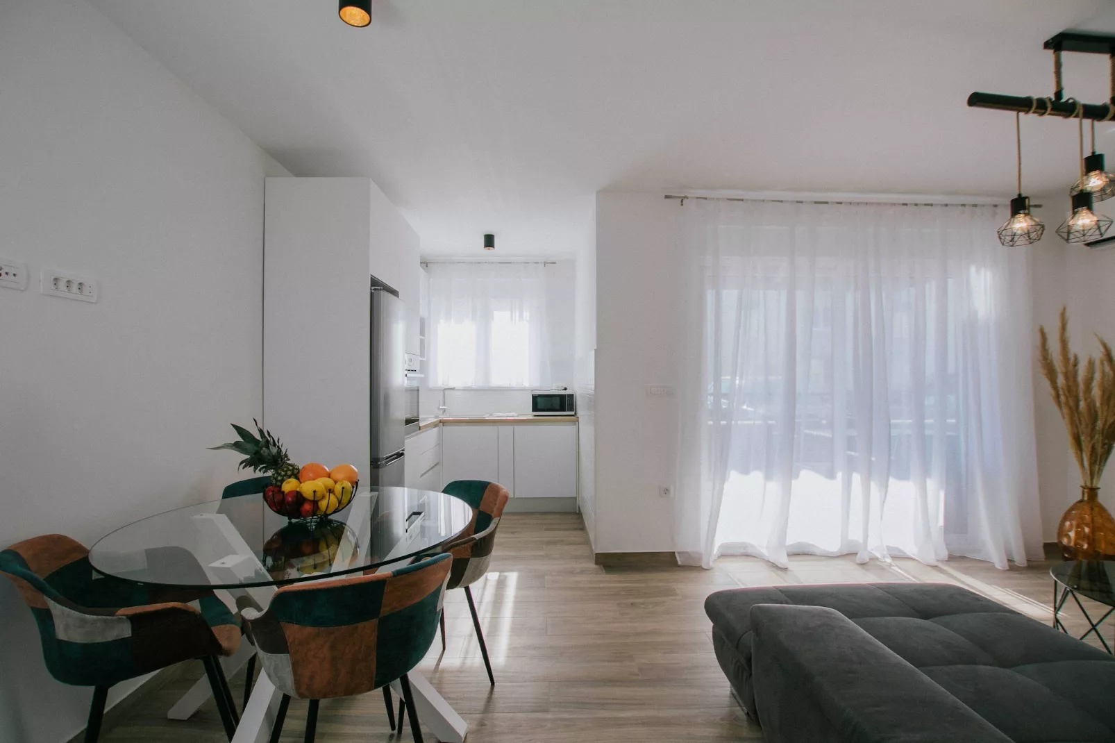 Spacious Luxury Trogir Apartments - Two Bedroom Apartment (Marin) - Woonkamer