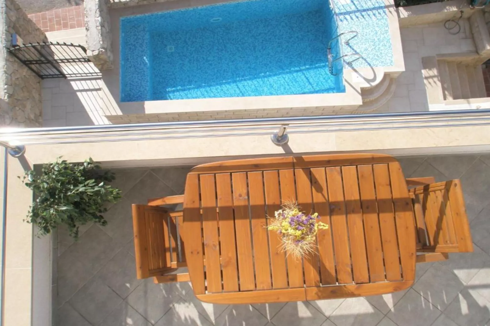 One-Bedroom Apartment With Balcony And Sea View (Premier) - Terrasbalkon