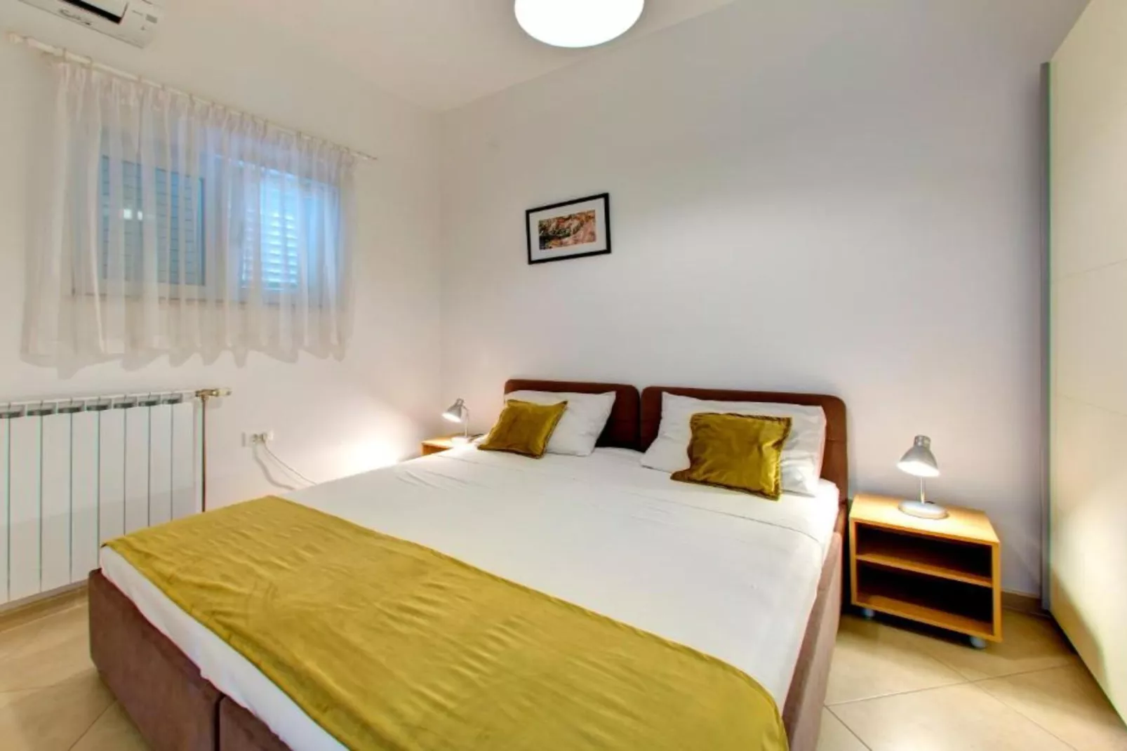 Studio Apartment With Balcony And Sea View (S2) - Slaapkamer