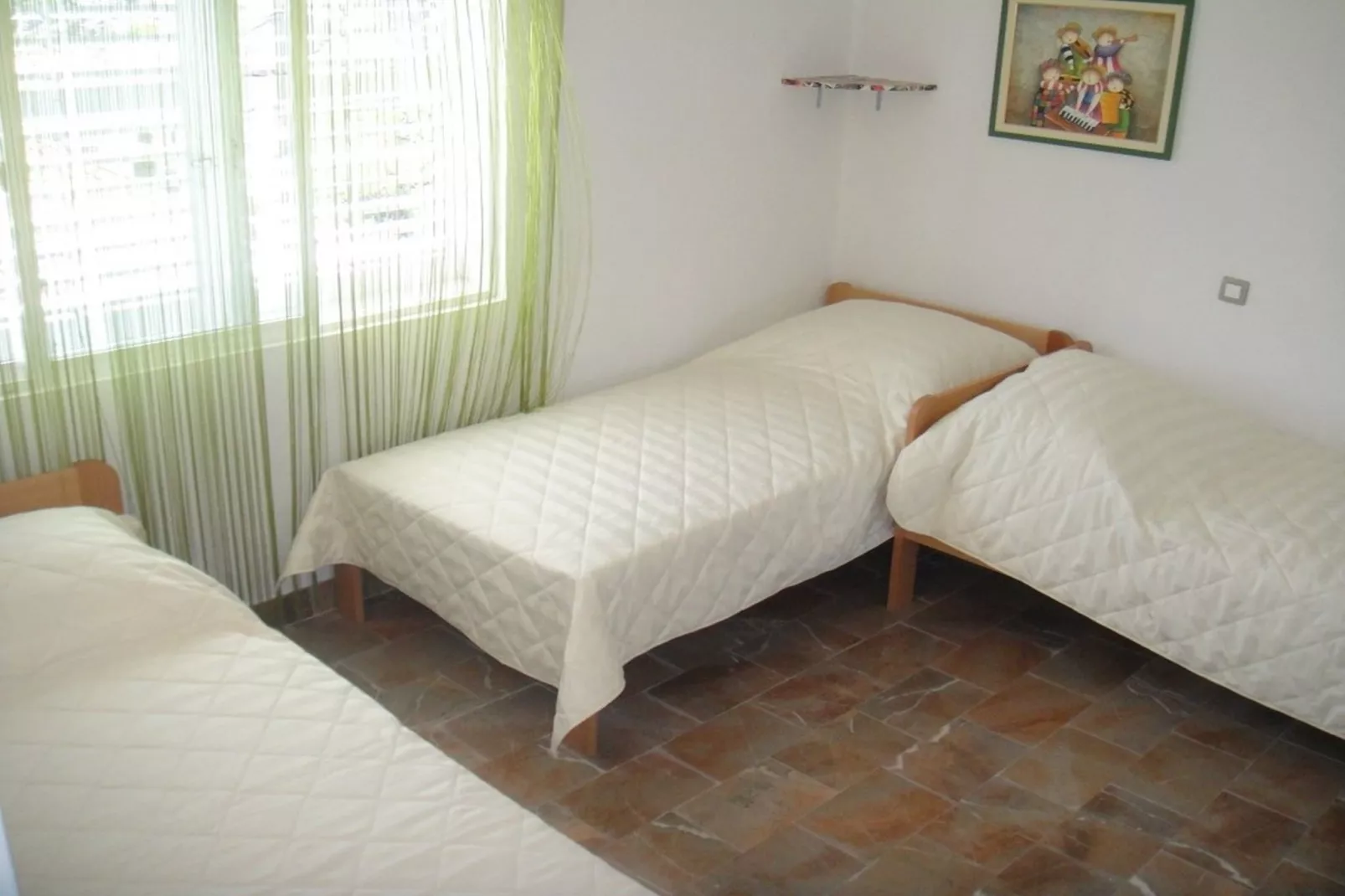 Wonderful Visinisce Apartments with Terrace and Sea Views - Comfort Two Bedroom Apartment (Owner 3) - Slaapkamer