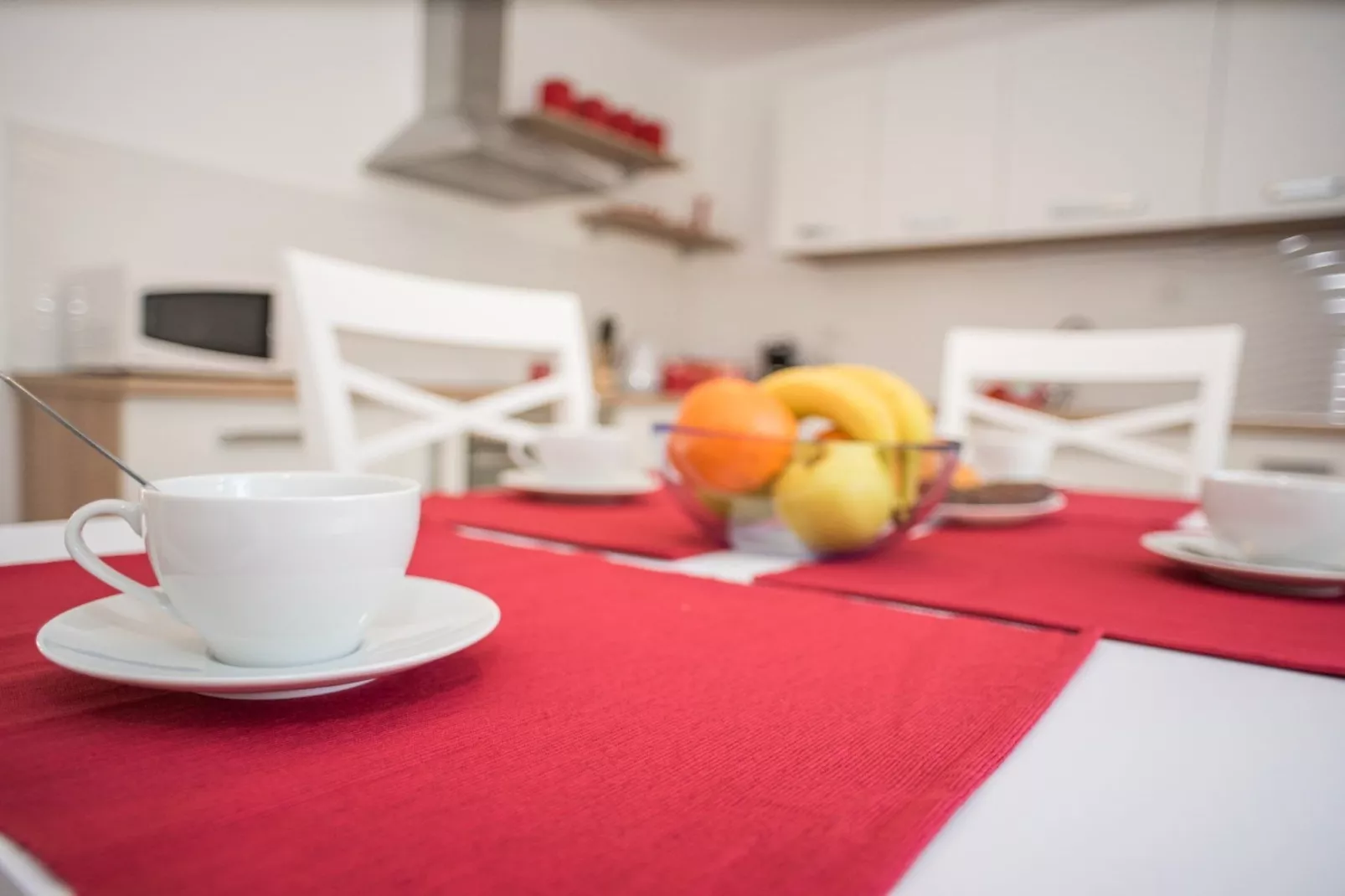 Chic Apartment Tribalj with Private Balcony - One Bedroom Apartment - Keuken