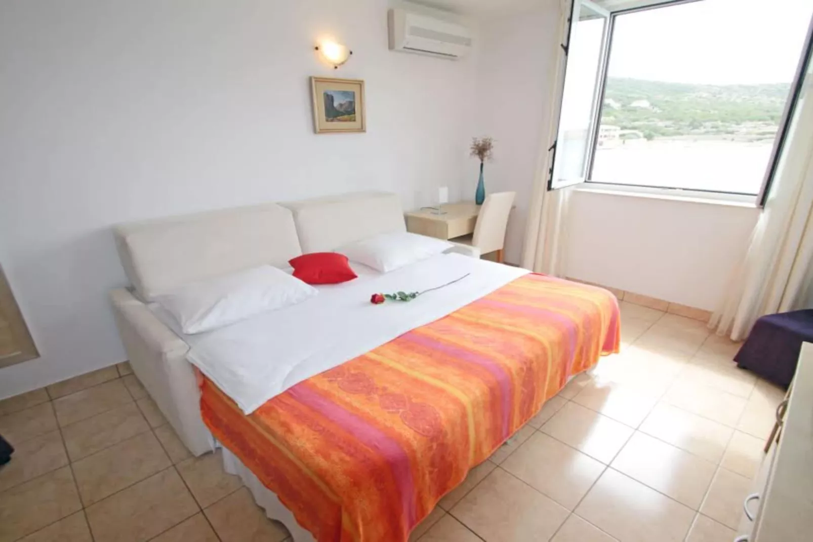 Beachfront Apartments Tamarix - Superior One Bedroom Apartment (Grand) 4 - Slaapkamer